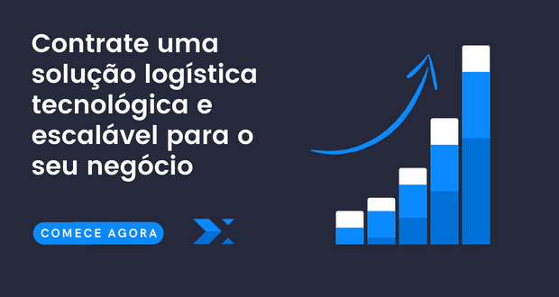 contrate uma solução logística tecnológica escalável sob demanda